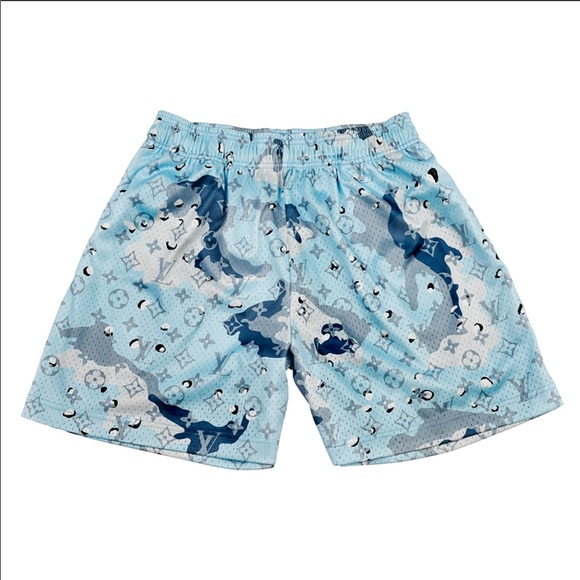 Blue camo Bravest Studios LV shorts